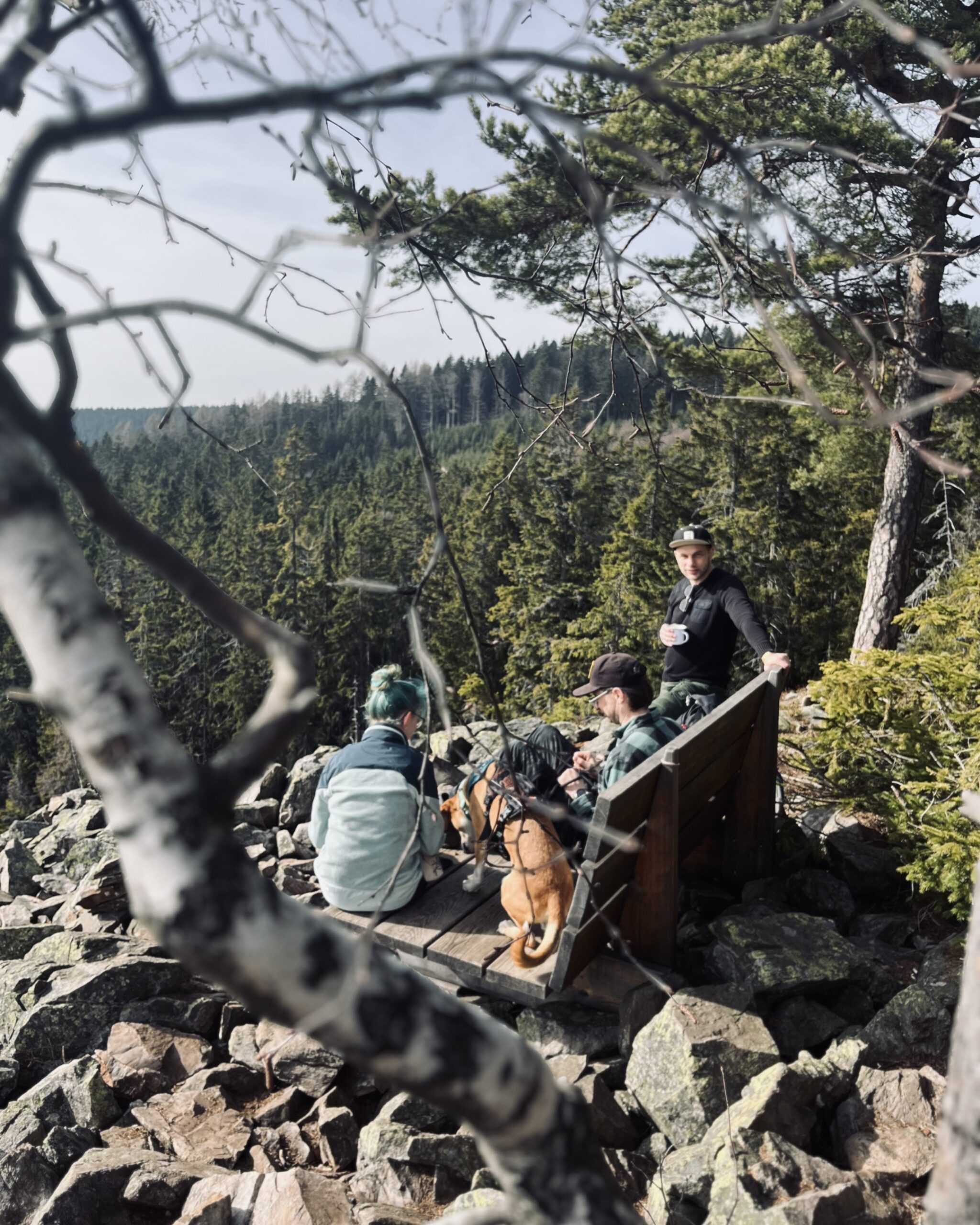 Wanderung auf dem Hadi Hora Erzgebirge
